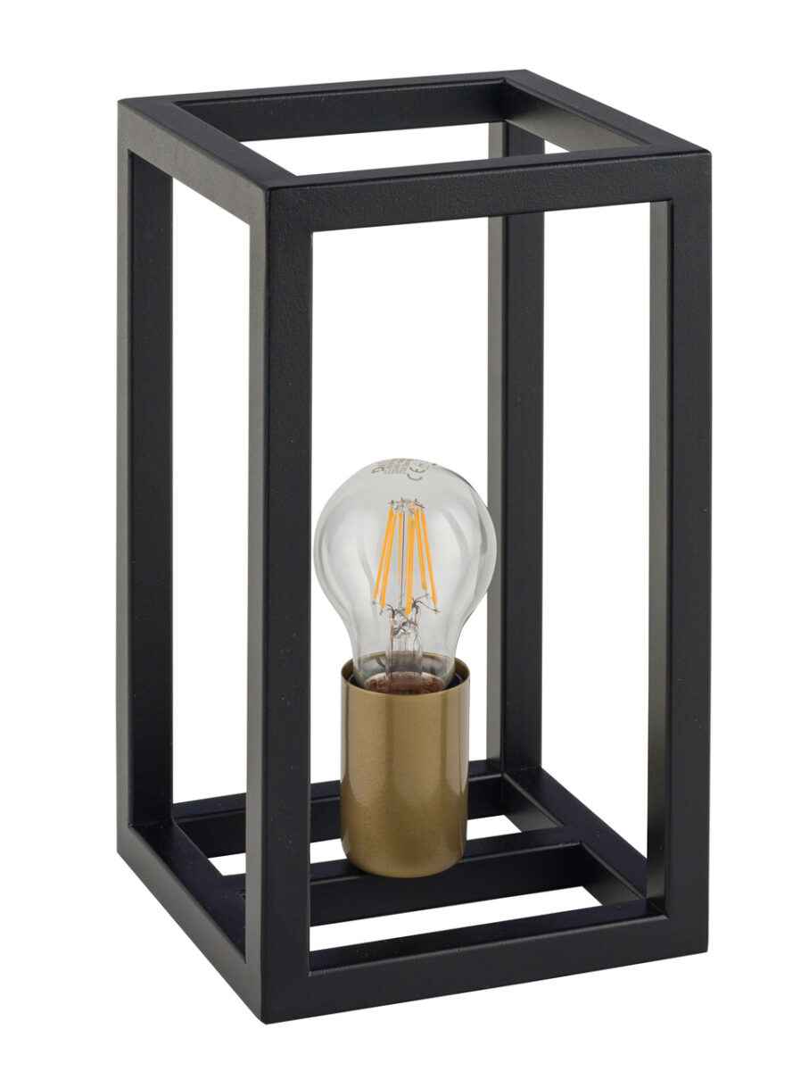 Lampa stołowa VIGO czarno-złota