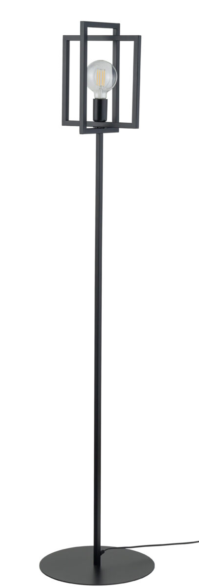 Lampa podłogowa EDEN czarna