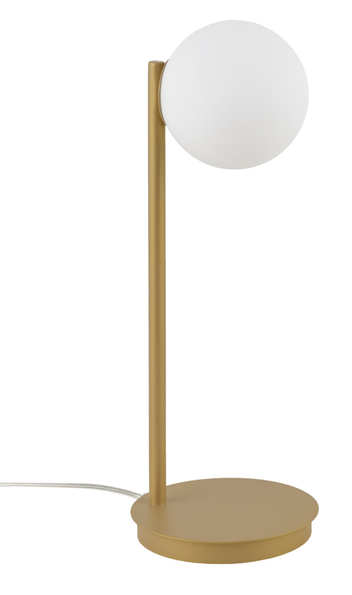 Lampa stołowa GAMA 1 biało-złota