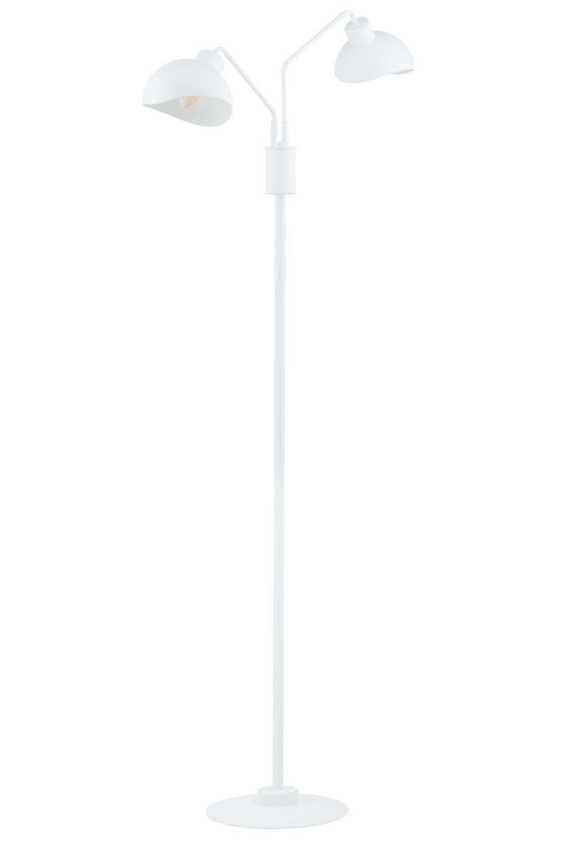 Lampa podłogowa ROY biała