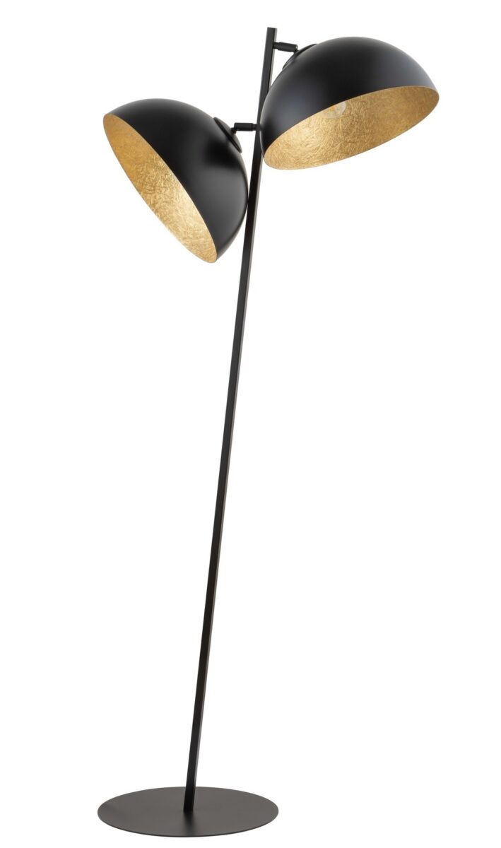 Lampa podłogowa SFERA czarno-złota Lampa podłogowa SFERA czarno-złota