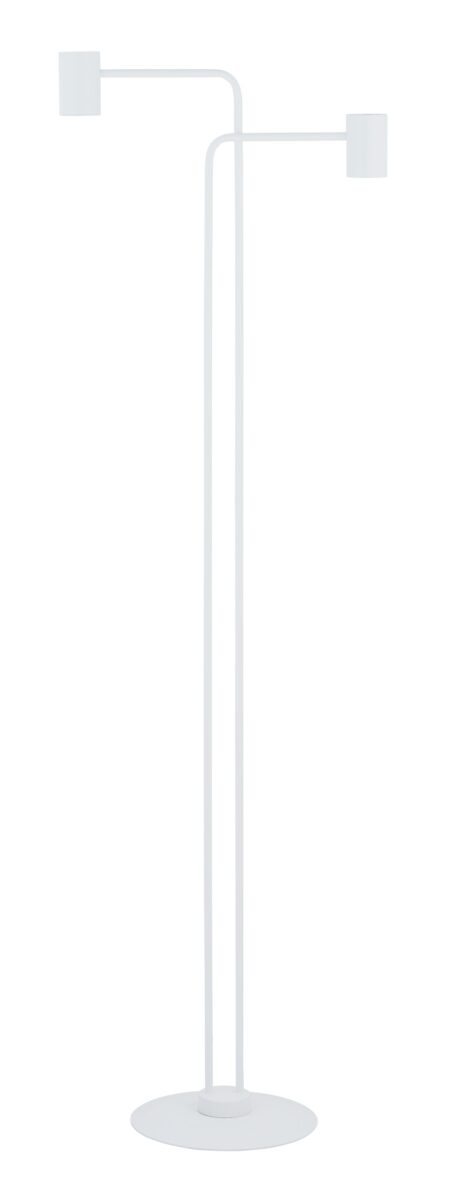 Lampa podłogowa LUIS biała