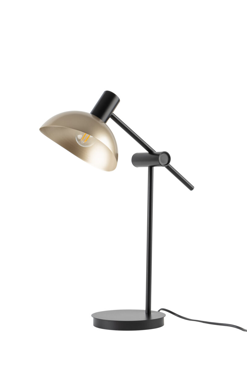 Lampa stołowa ARTIS czarno-złota Lampa stołowa ARTIS czarno-złota