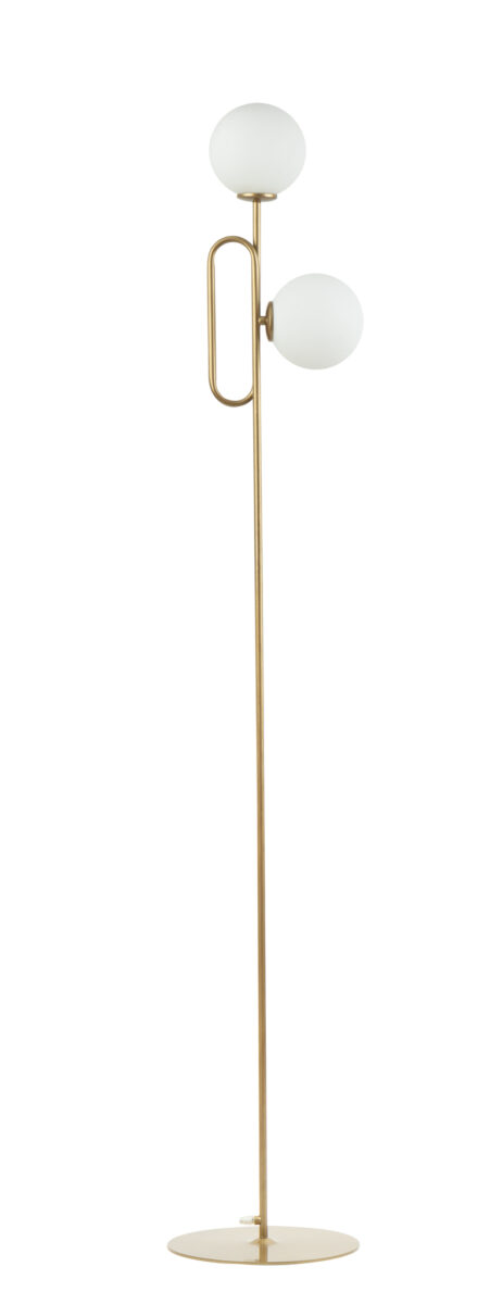 Lampa podłogowa TES złota Lampa podłogowa TES złota