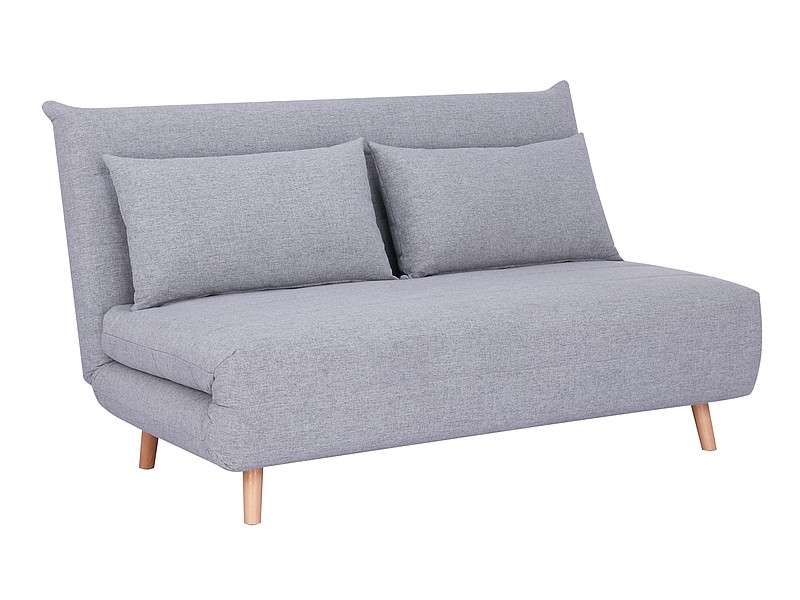 Sofa rozkładana SPIKE II Tap.137 szara buk Signal