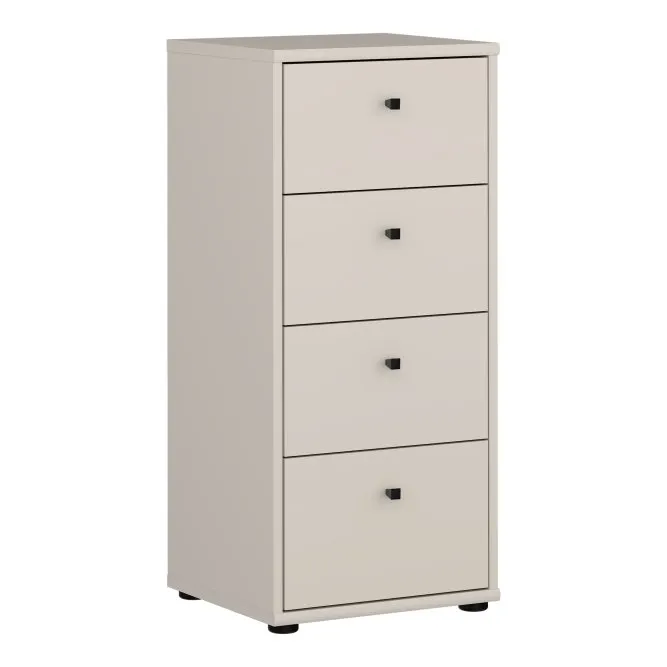 Komoda z 4 szufladami ARCHBOX SZ39 W85 Piaskowy Komoda z 4 szufladami ARCHBOX SZ39 W85 Piaskowy