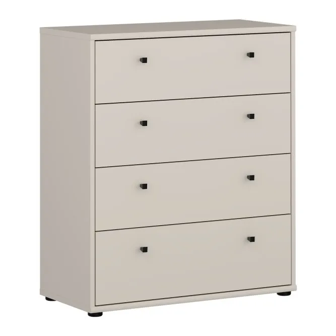 Komoda z 4 szufladami ARCHBOX SZ74 W85 Piaskowy Komoda z 4 szufladami ARCHBOX SZ74 W85 Piaskowy
