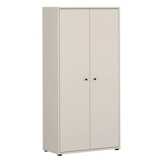 Szafa 2-drzwiowa z półkami ARCHBOX SZ74 W150 Piaskowy
