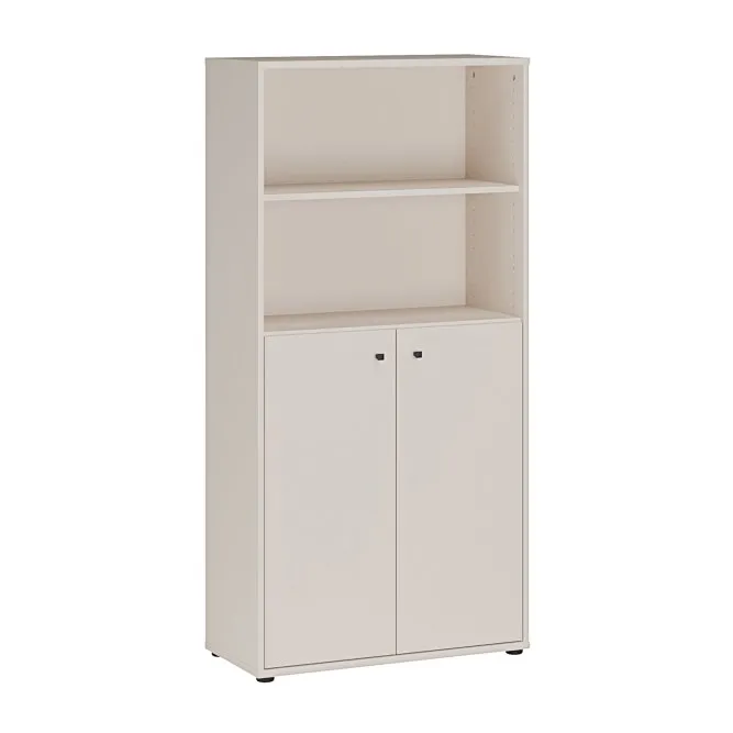 Regał niski z szafką ARCHBOX W150 SZ74 Piaskowy Regał niski z szafką ARCHBOX W150 SZ74 Piaskowy