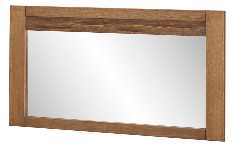 Lustro VELVET 80 w drewnianej ramie dąb rustical 70x139cm