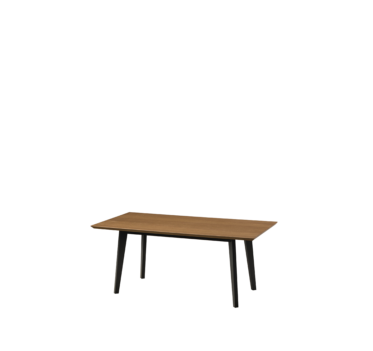 Stolik kawowy LAZURE 41 dąb karmelowy, czarny 120x62x49cm