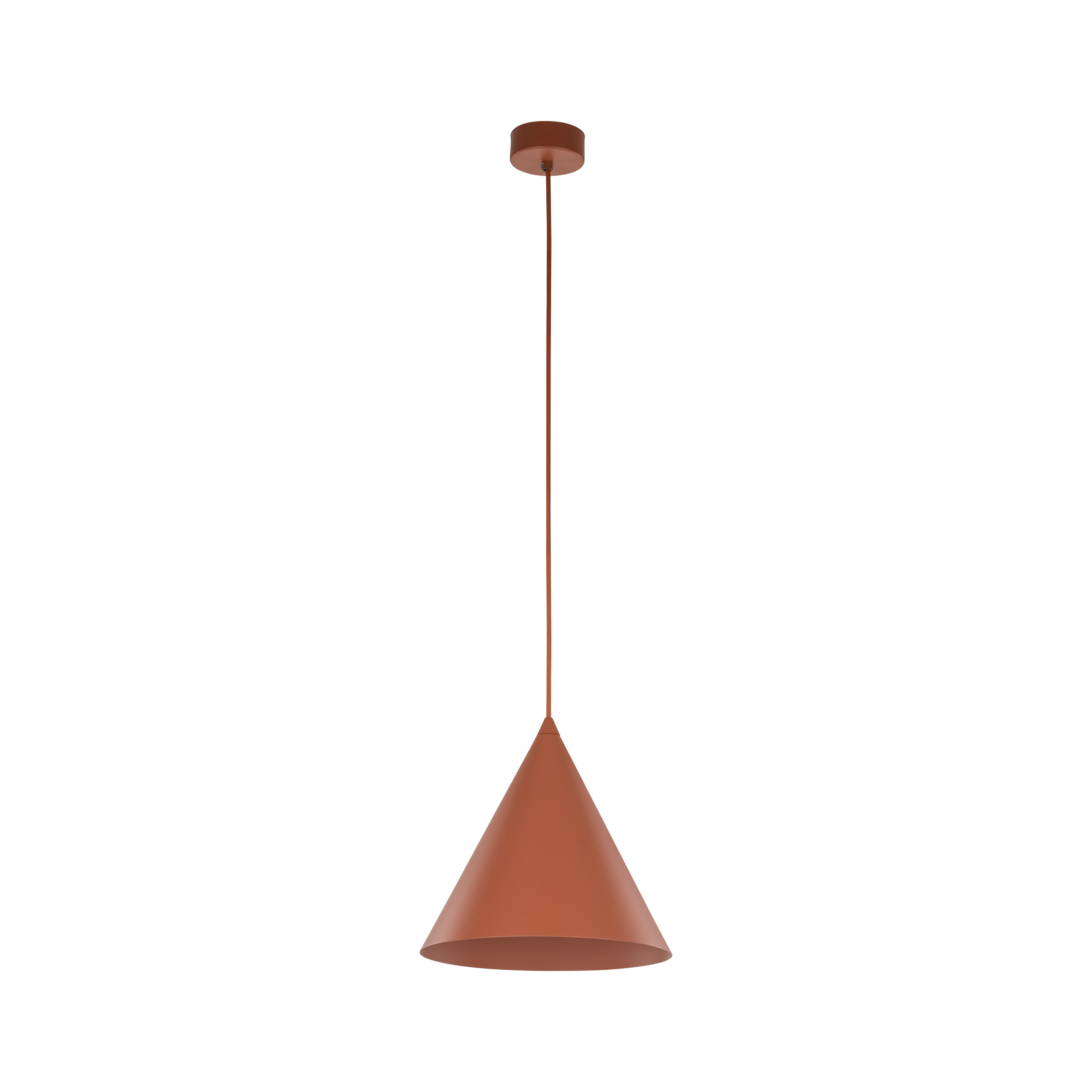 Lampa wisząca CONO ceglana 160x25cm Lampa wisząca CONO ceglana 160x25cm