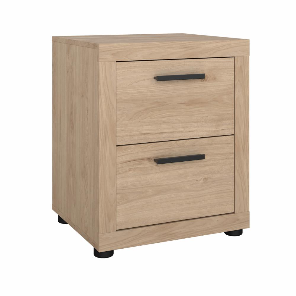 Szafka nocna z 2 szufladami MIRA 47 cm Jackson Hickory