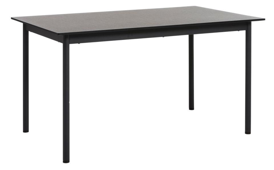 Stół prostokątny PENSACOLA 85x140 czarny
