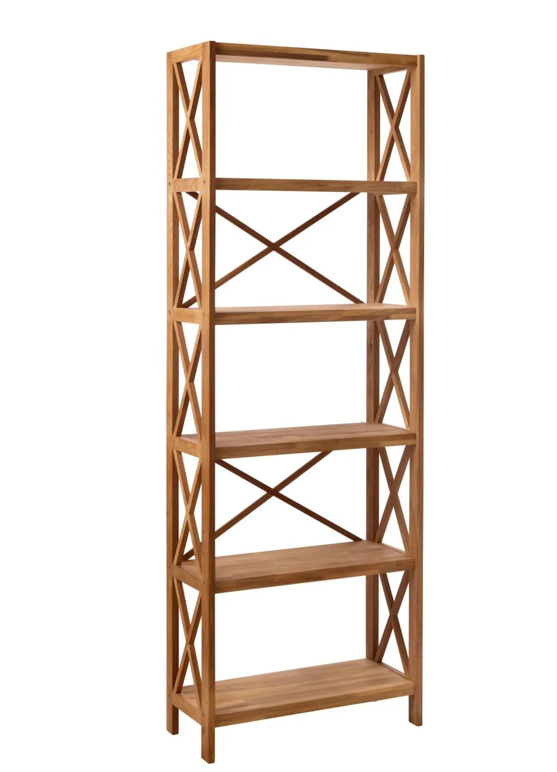 Regał wysoki X-SHELF 70x198 cm dąb olejowany