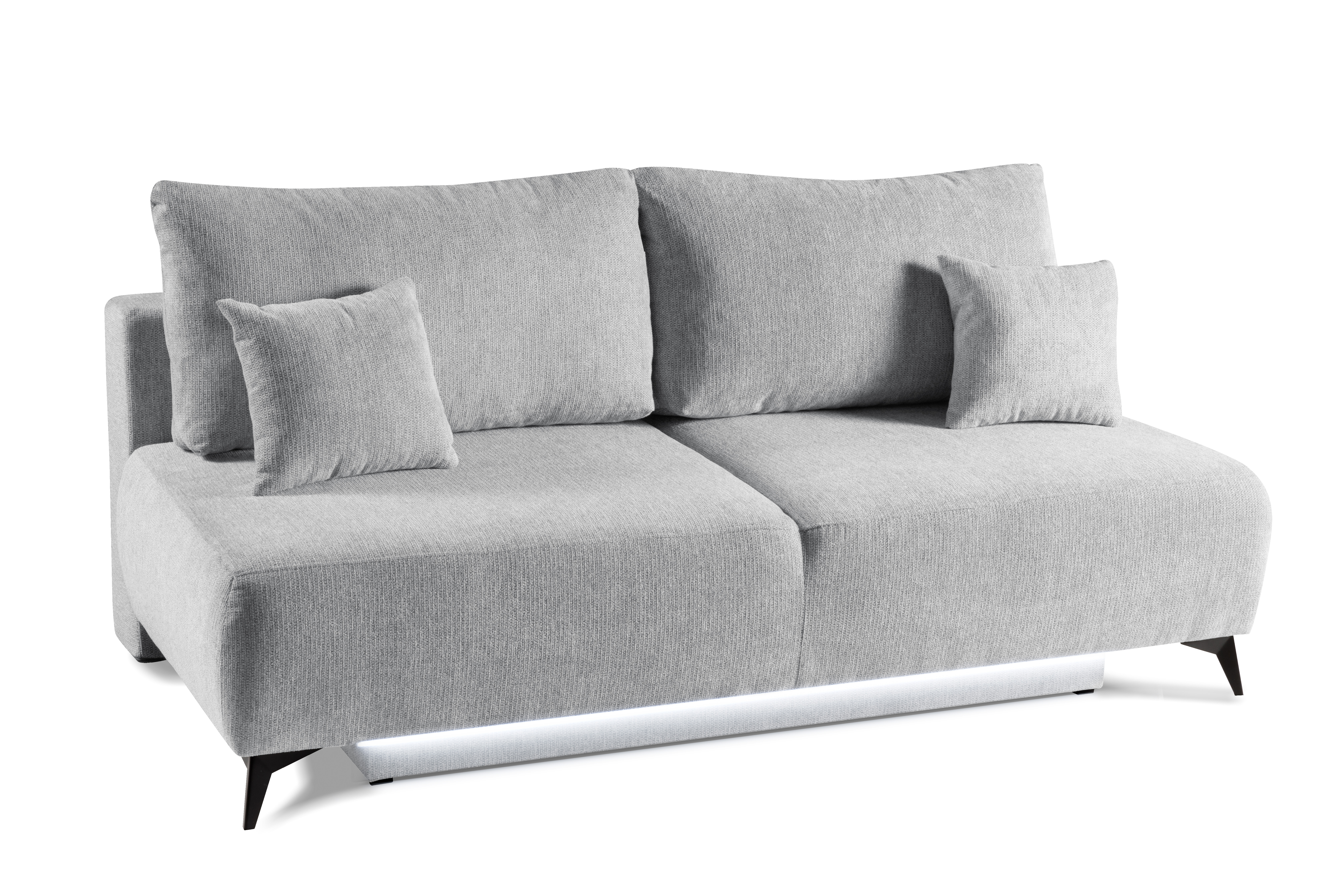 Sofa z funkcją spania Valeska Bliss 90 szara Sofa z funkcją spania Valeska Bliss 90 szara