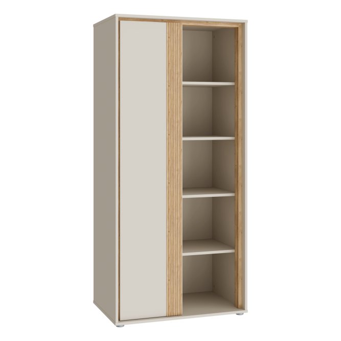 Regał półotwarty WEXLIN 76 cm piaskowy dąb mauvella Regał półotwarty WEXLIN 76 cm piaskowy dąb mauvella